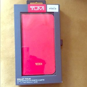A beautiful versatile Tumi IPhone XR phone case